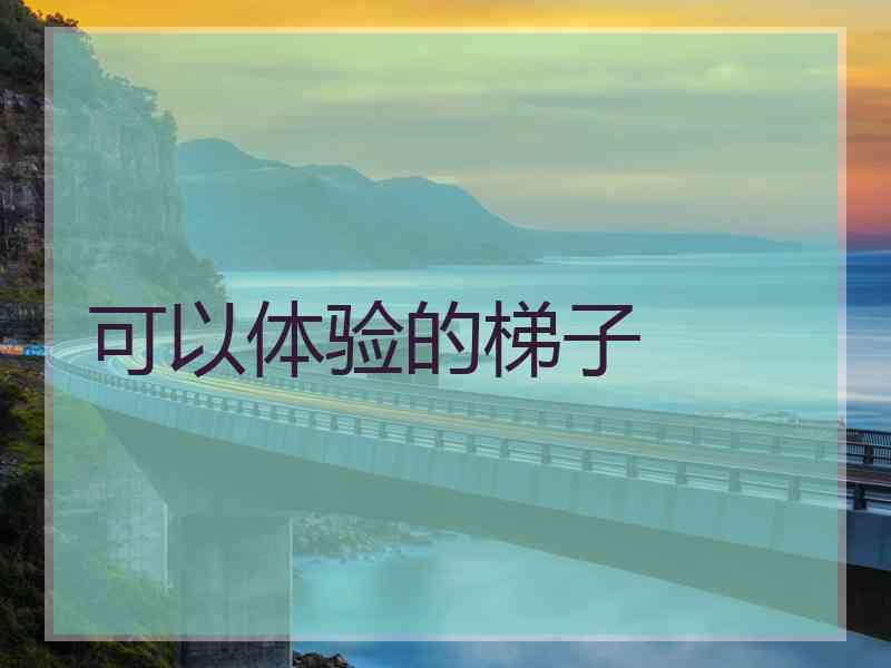 可以体验的梯子 可以体验的梯子