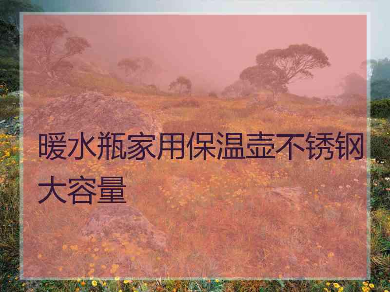 暖水瓶家用保温壶不锈钢大容量 暖水瓶家用保温壶不锈钢大容量
