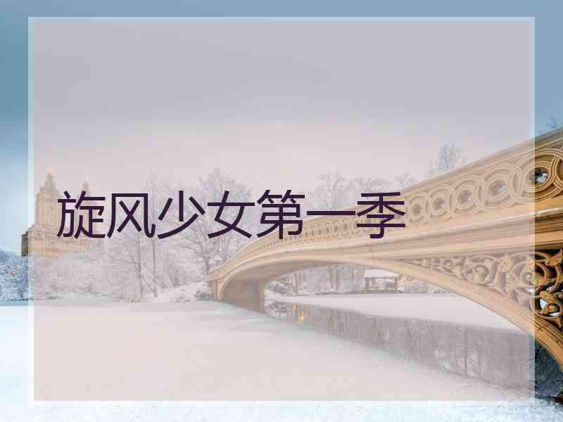 旋风少女第一季 旋风少女第一季