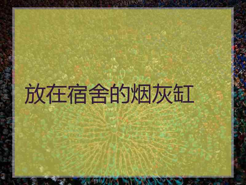 放在宿舍的烟灰缸 放在宿舍的烟灰缸