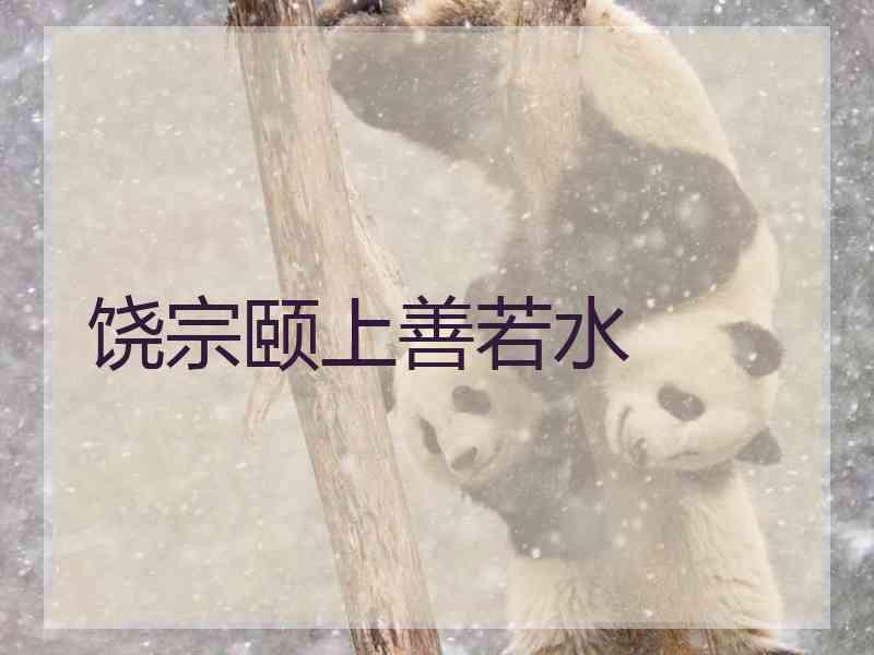 饶宗颐上善若水 饶宗颐上善若水