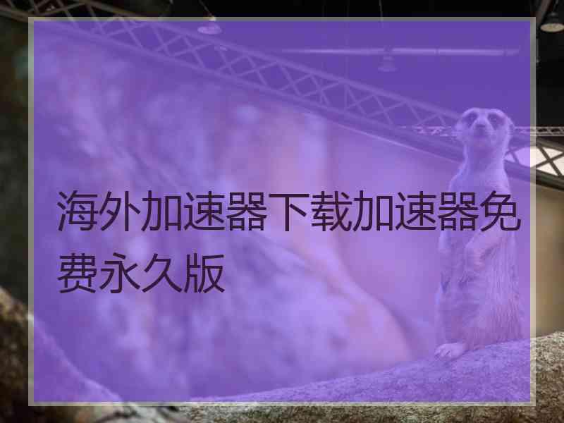 海外加速器下载加速器免费永久版 海外加速器下载加速器免费永久版