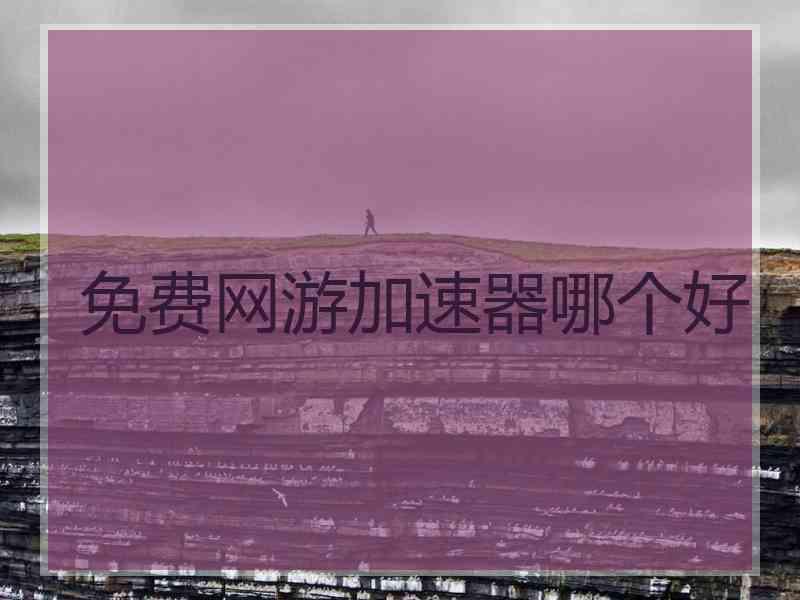 免费网游加速器哪个好 免费网游加速器哪个好