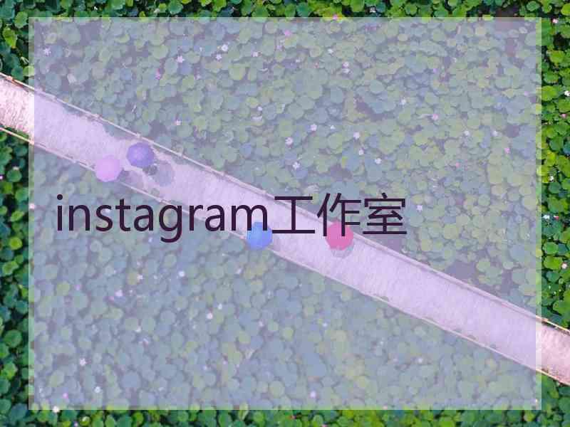 instagram工作室