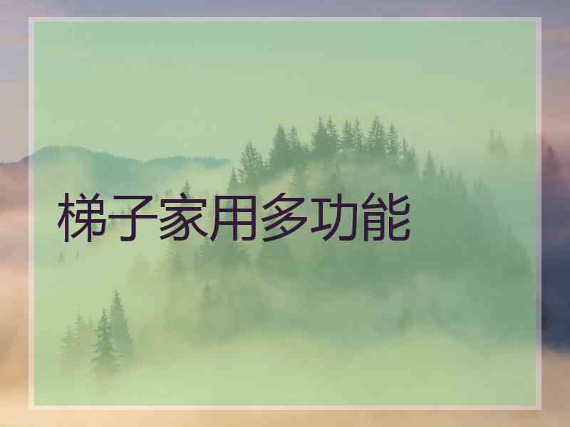 梯子家用多功能