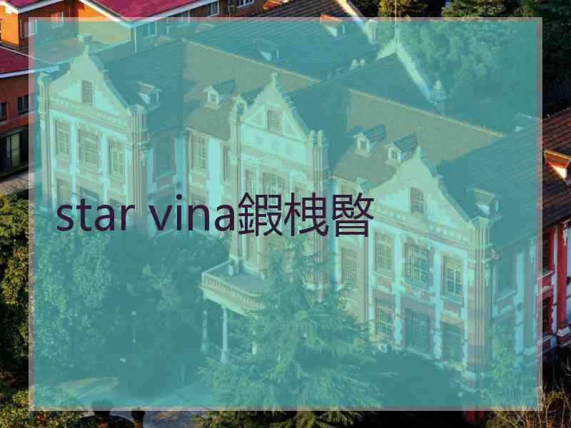 star vina鍜栧暋