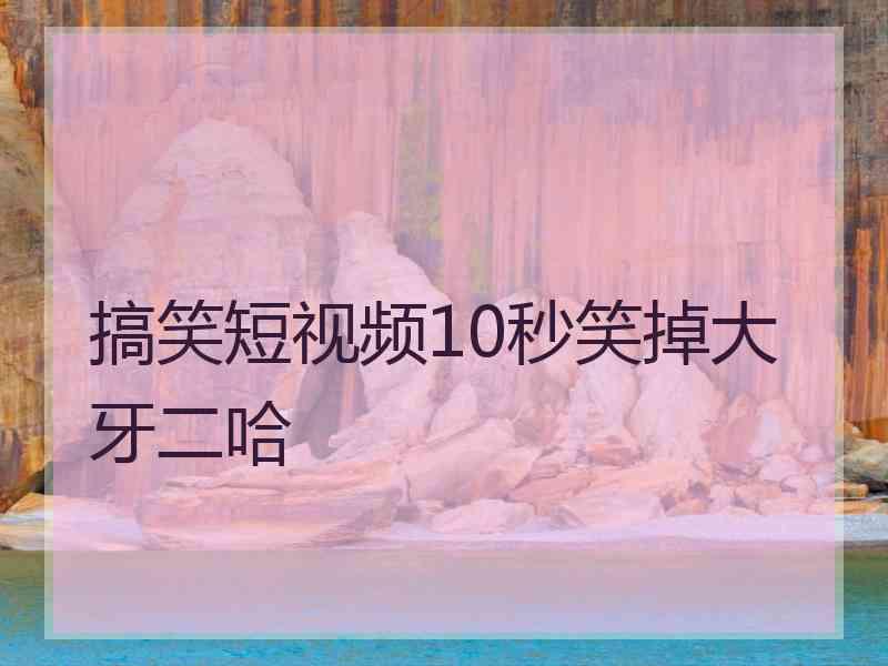 搞笑短视频10秒笑掉大牙二哈