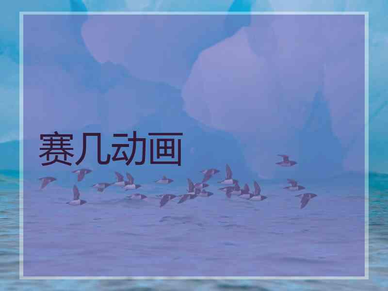 赛几动画
