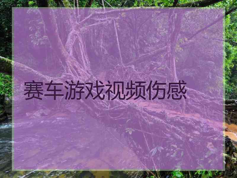 赛车游戏视频伤感