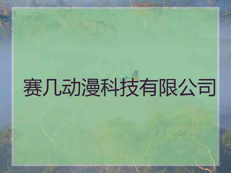 赛几动漫科技有限公司