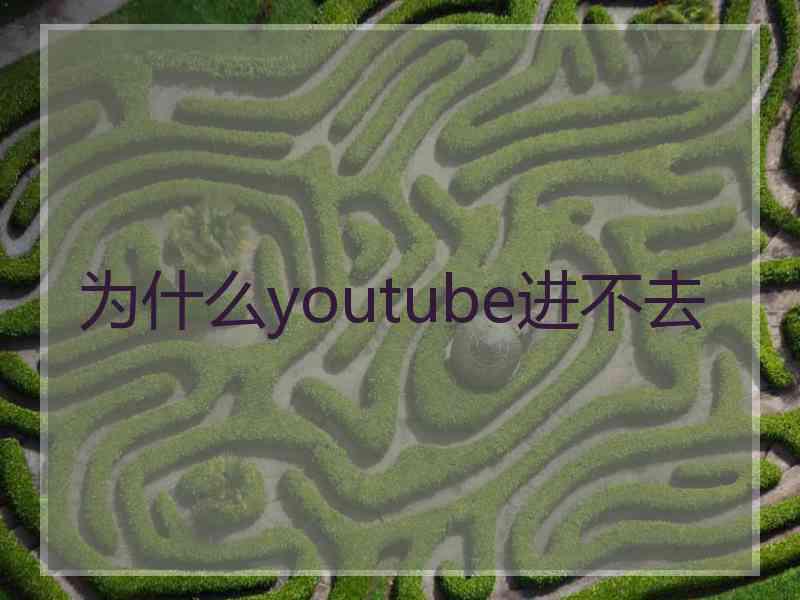 为什么youtube进不去