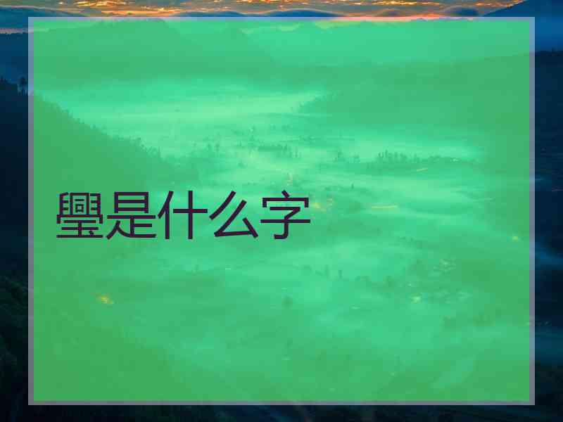 璺是什么字