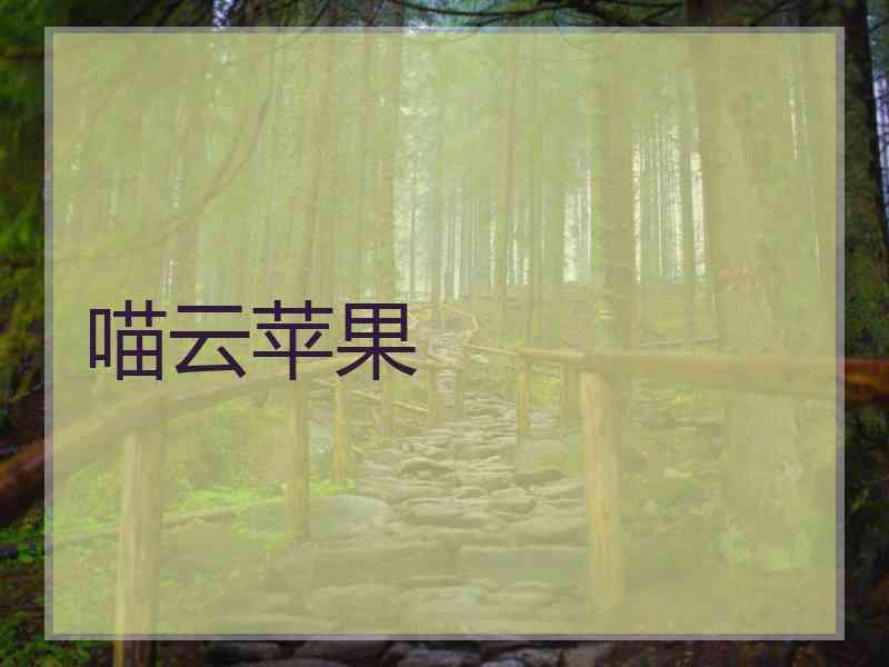喵云苹果