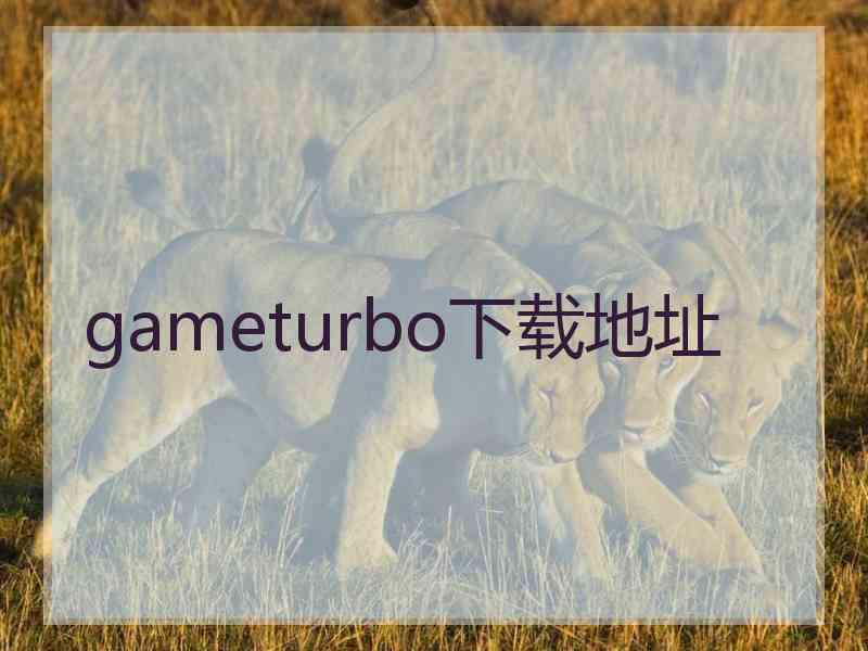 gameturbo下载地址