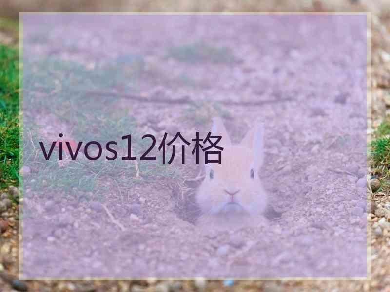 vivos12价格