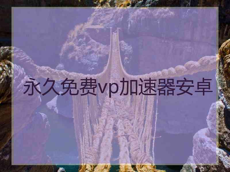 永久免费vp加速器安卓