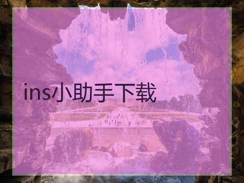ins小助手下载
