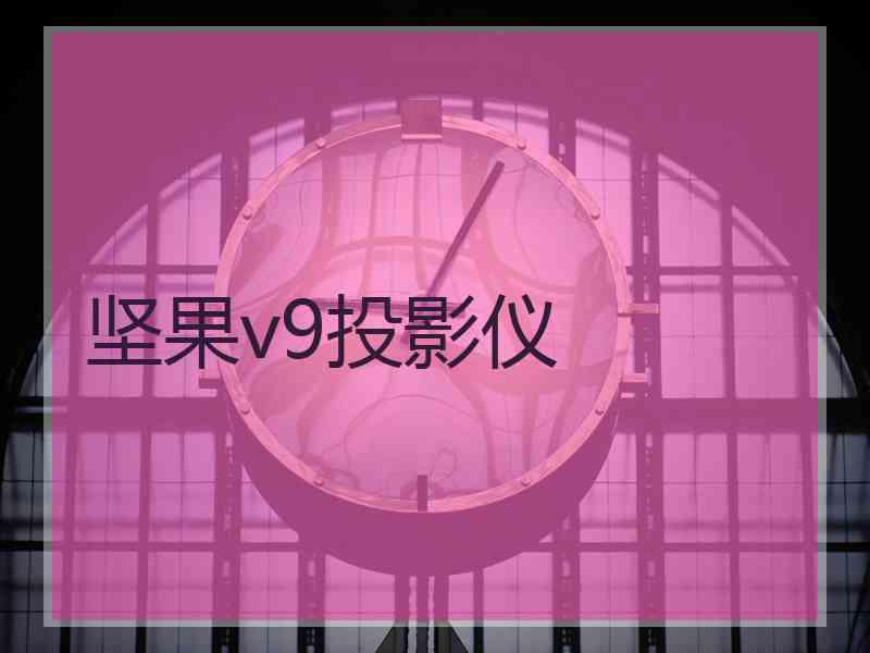 坚果v9投影仪