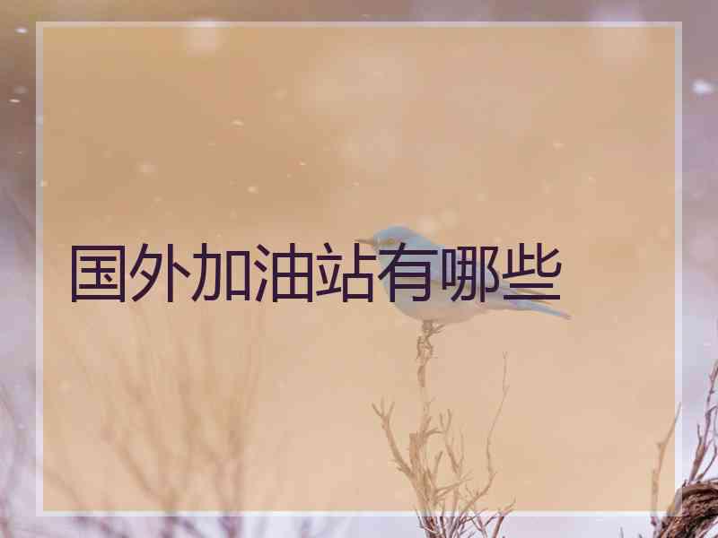 国外加油站有哪些