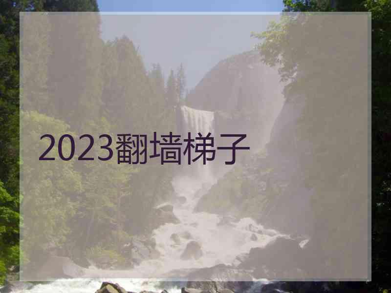 2023翻墙梯子