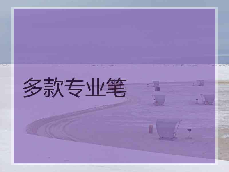 多款专业笔