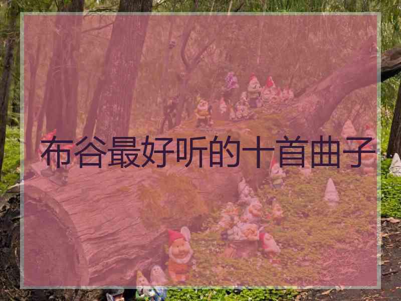 布谷最好听的十首曲子