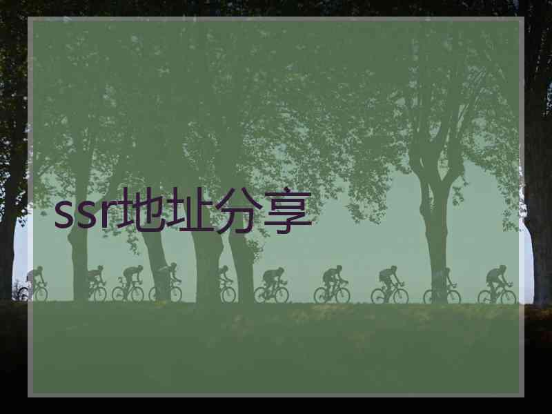 ssr地址分享