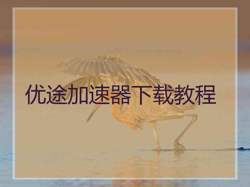 优途加速器下载教程
