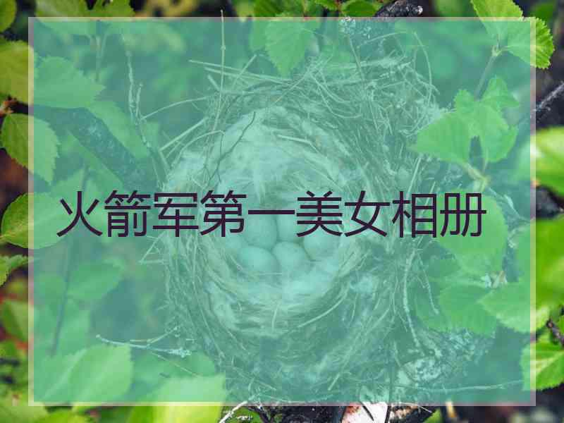 火箭军第一美女相册