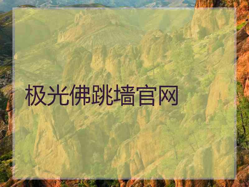 极光佛跳墙官网