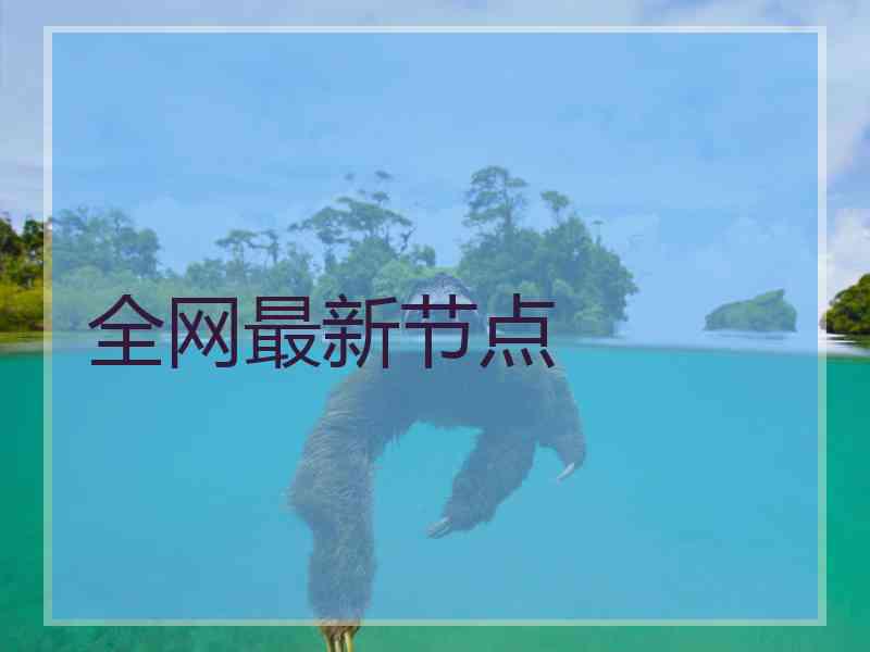全网最新节点