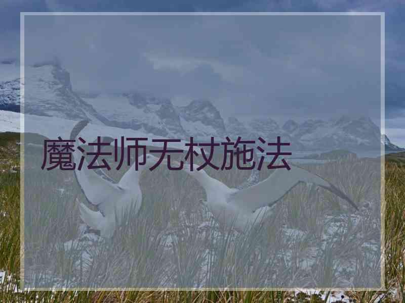 魔法师无杖施法