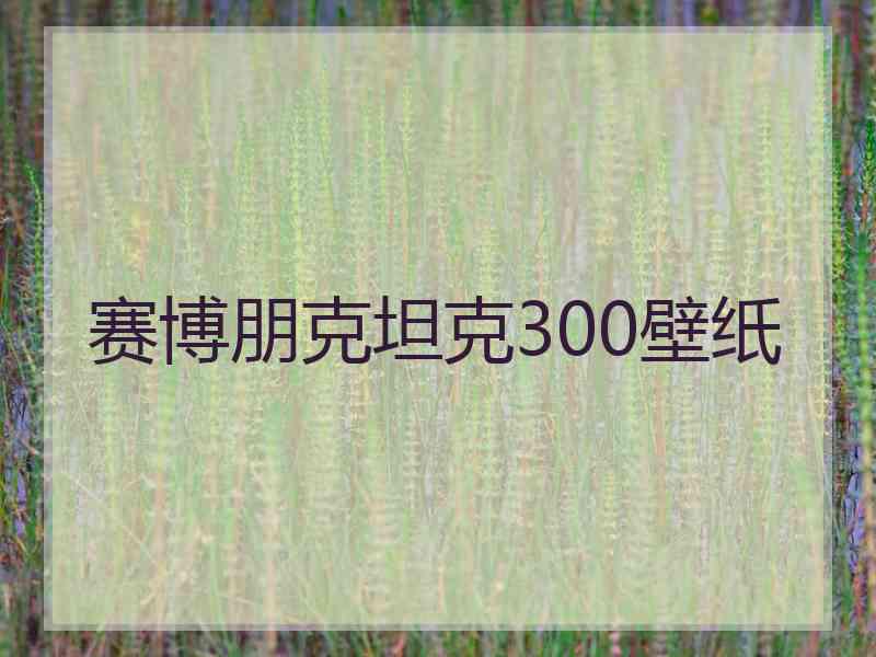 赛博朋克坦克300壁纸