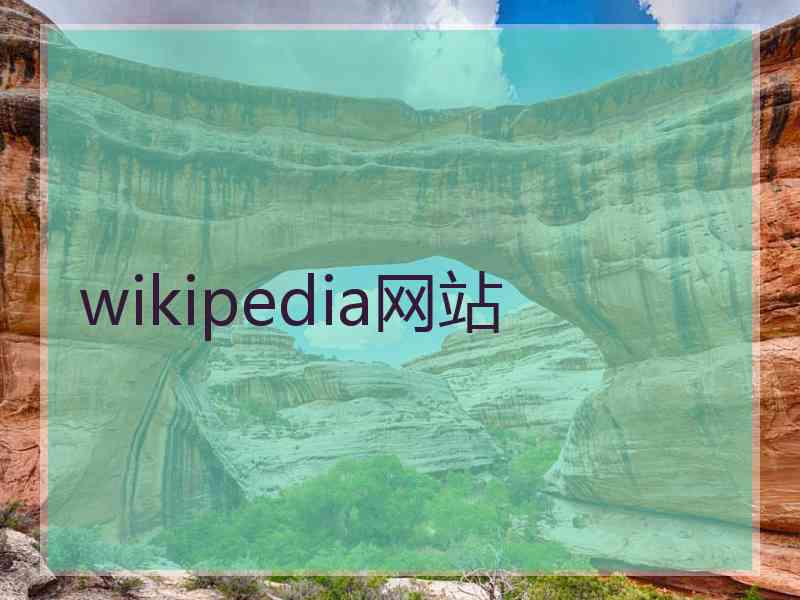 wikipedia网站