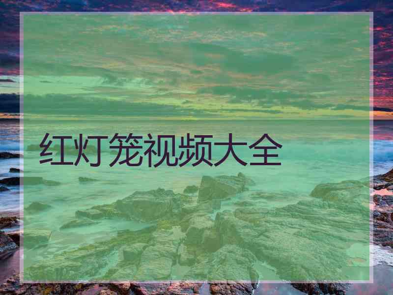 红灯笼视频大全