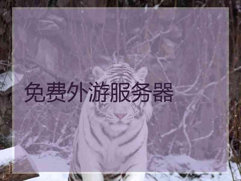 免费外游服务器