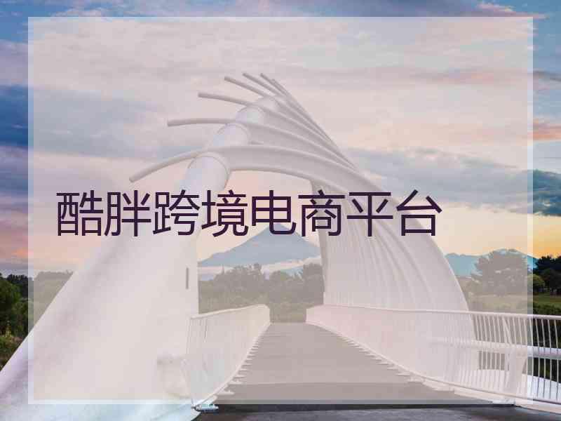 酷胖跨境电商平台