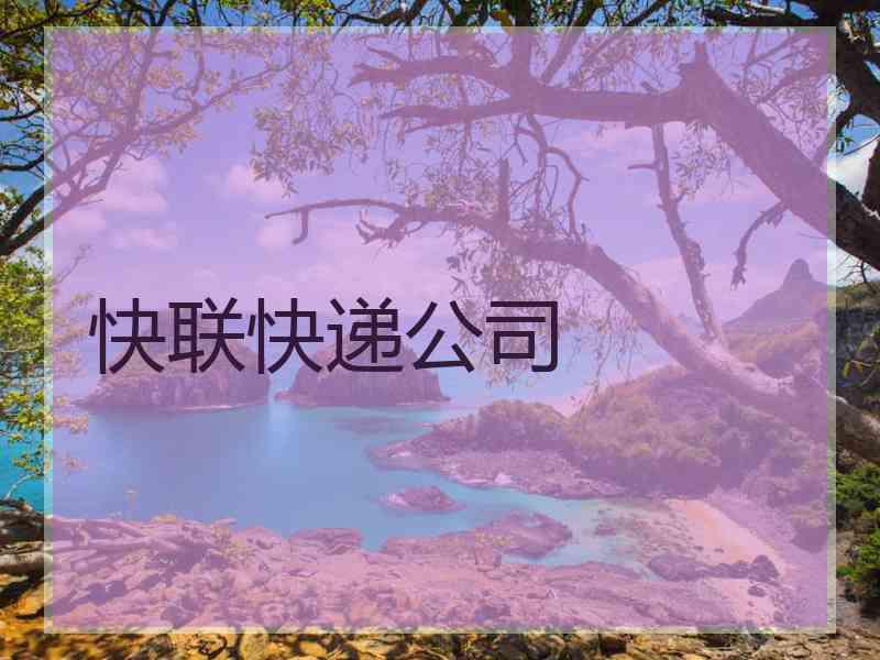 快联快递公司