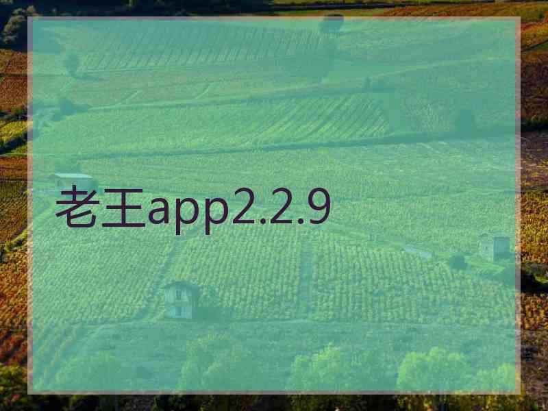 老王app2.2.9