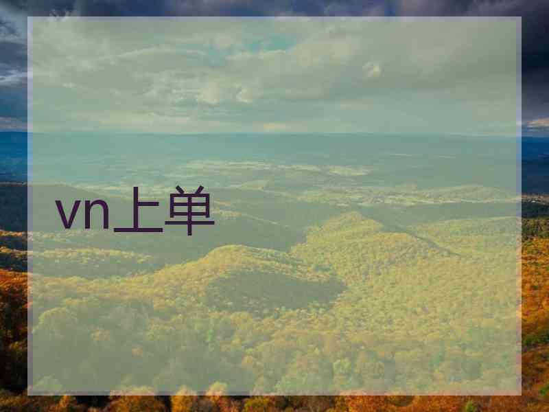 vn上单