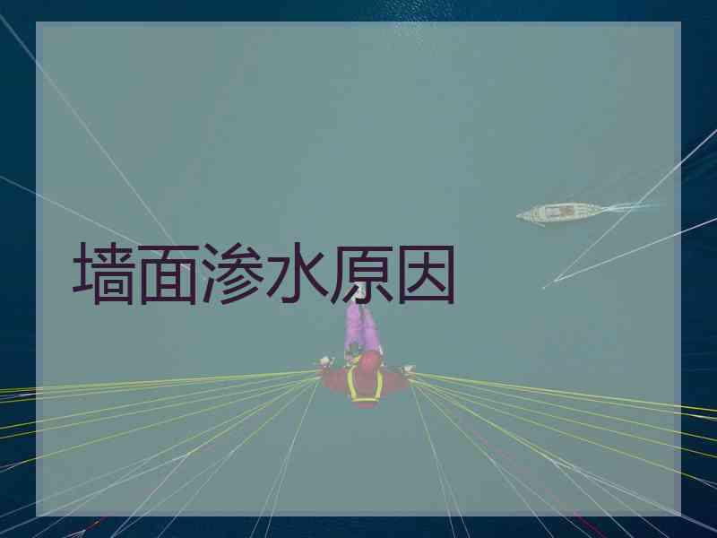 墙面渗水原因
