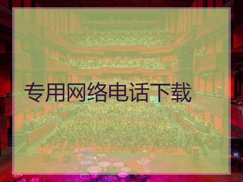专用网络电话下载