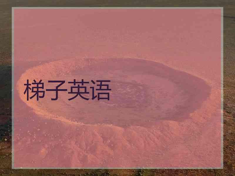 梯子英语