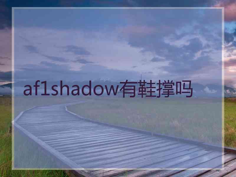 af1shadow有鞋撑吗