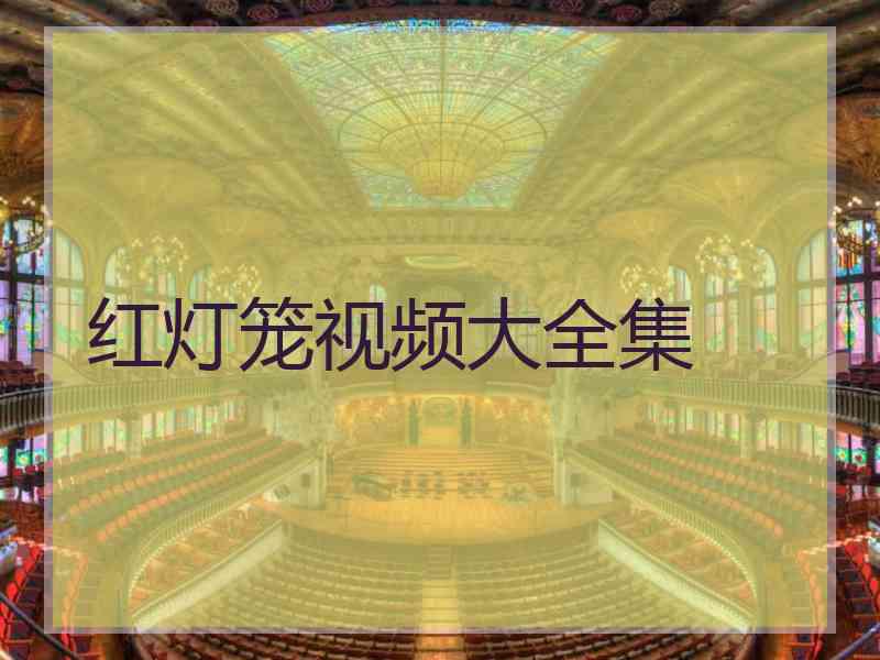 红灯笼视频大全集