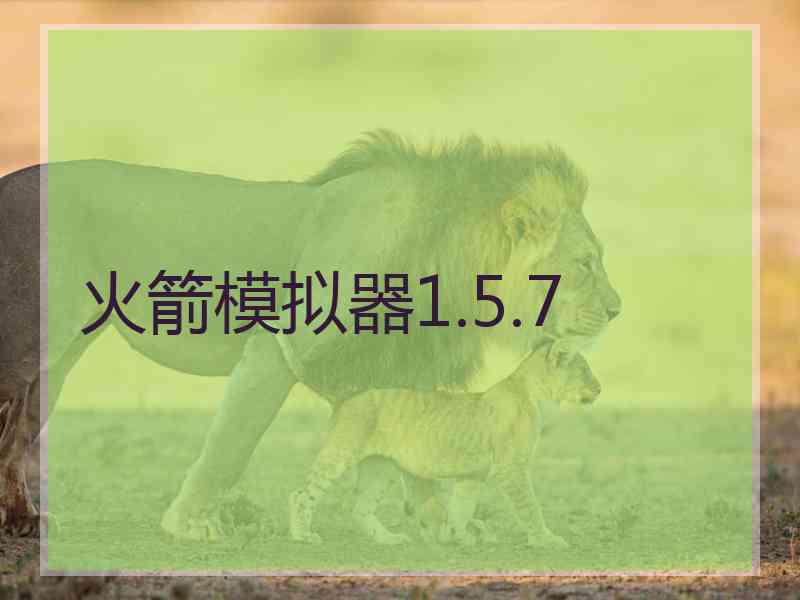 火箭模拟器1.5.7