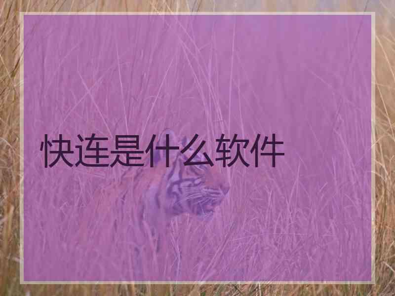 快连是什么软件