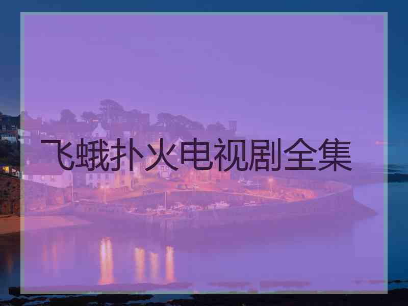 飞蛾扑火电视剧全集