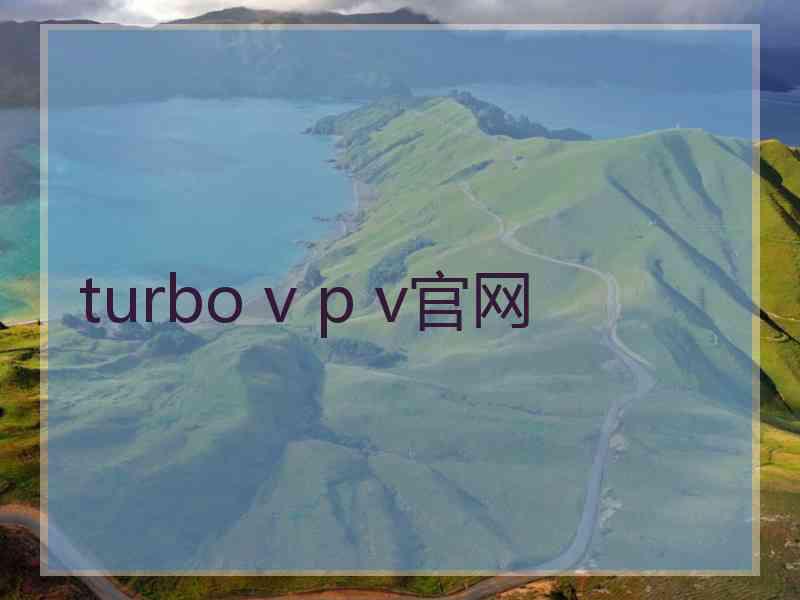 turbo v p v官网