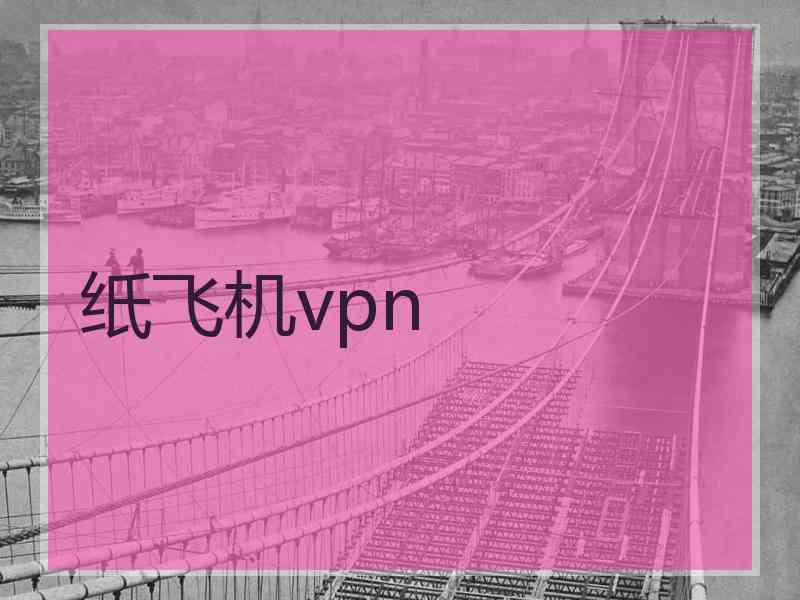纸飞机vpn